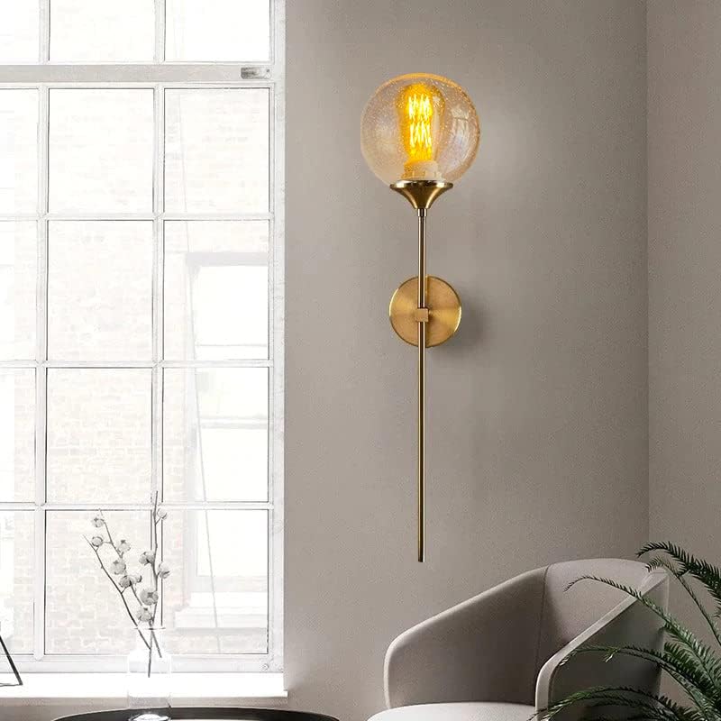 Miniatura 7 de Pantalla de vidrio de repuesto para lámpara de globo y cubierta para accesorios de iluminación, 5.9 pulgadas de diámetro, adaptador de 1-58