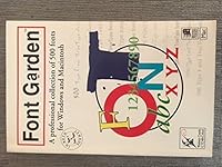 Font Garden with CD-ROM 1571760962 Book Cover