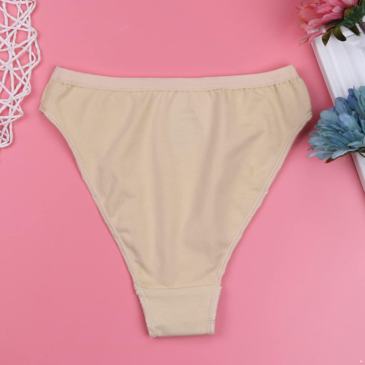 Kids Girls Ballet Dance Briefs High Cut Gymnastics Underwear Seamless Dancing Bottoms