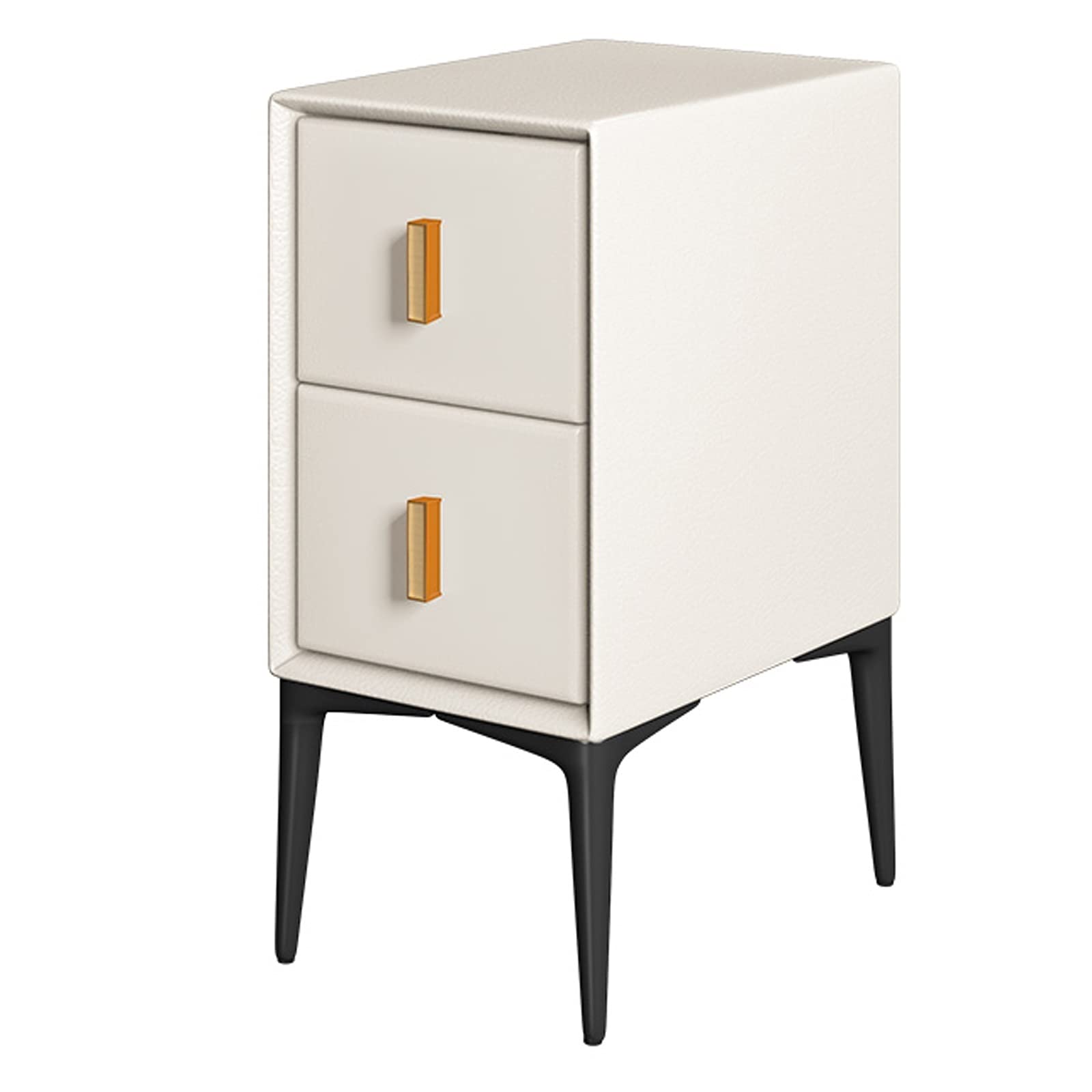 Table de chevet à domicile avec 2 tiroirs pour petit espace