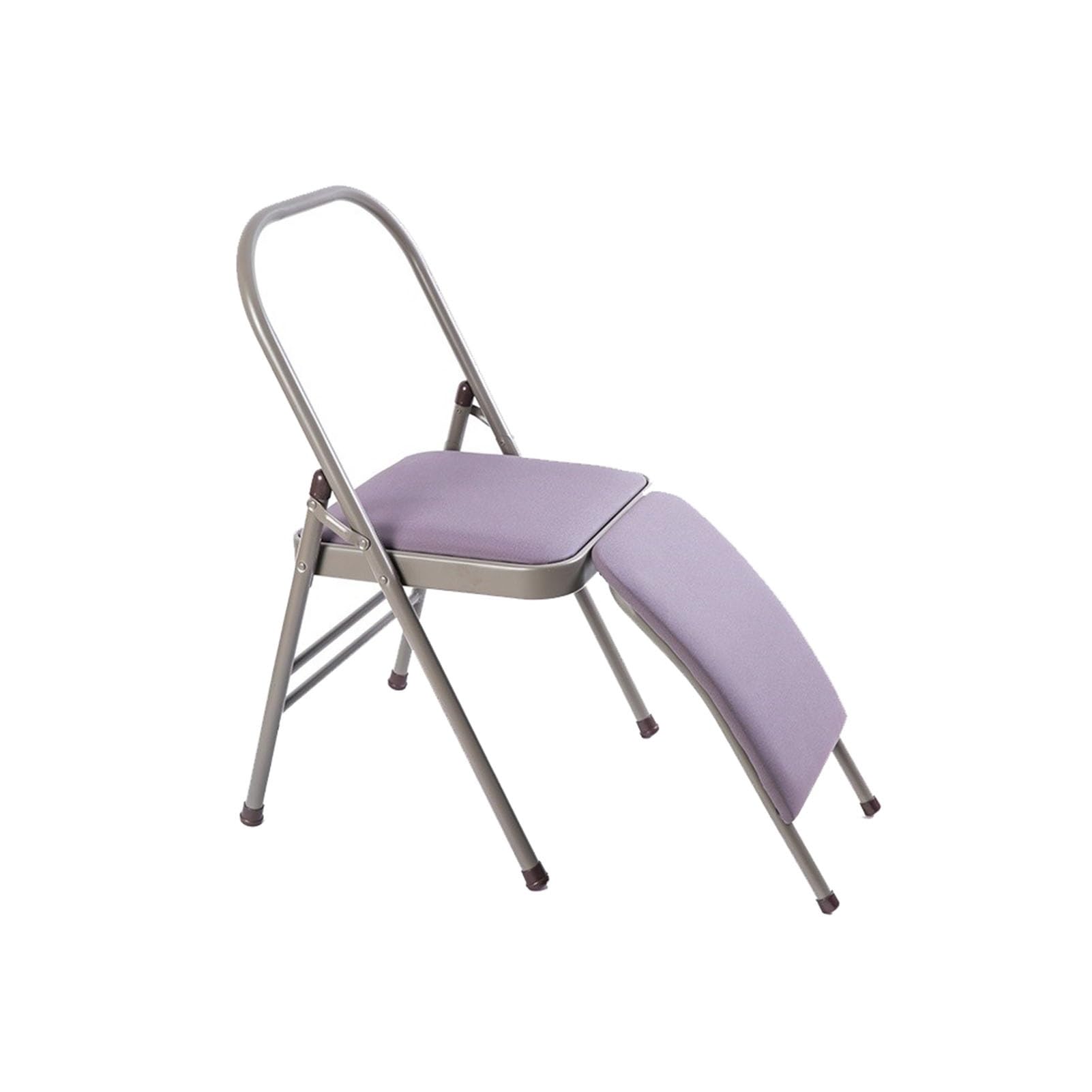 Sedia ausiliaria yoga per stretching e inversione con supporto lombare per ufficio e scrivania
