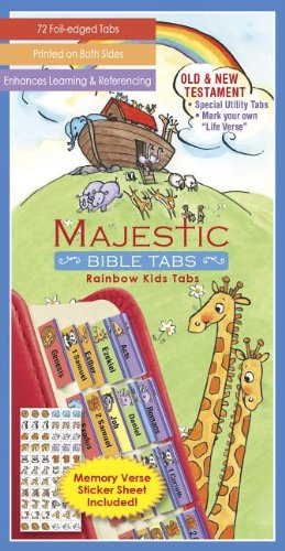 Rainbow Kids Tabs (Majestic™ Bible)