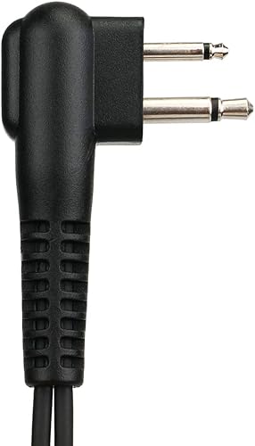 Miniatura 13 de Retevis Covert Tube Walkie Talkie Auricular con micrófono, solo compatible con Motorola R2 CP100D CP185 CP200 CP200D CLS1410 CLS1110 BPR40 BPR40D