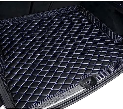 Tapis de Coffre pour Mitsubishi L200 2006-2015 Bâche Protection Arrière Noir Bleu