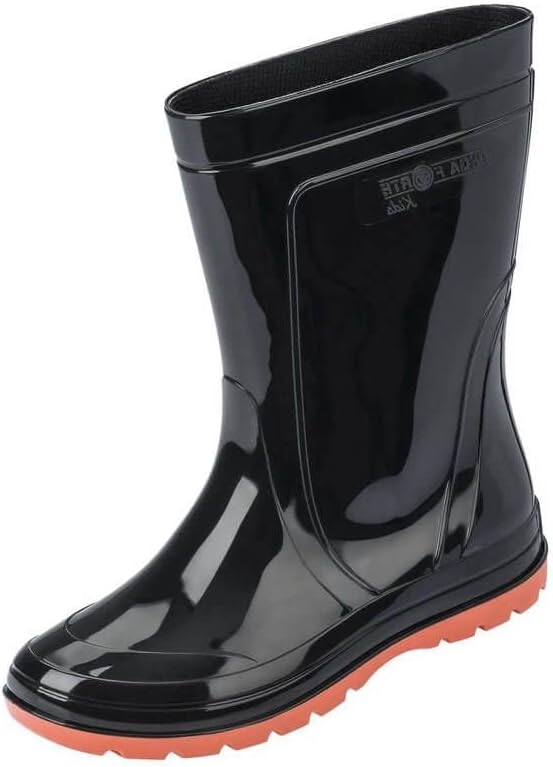 Bota Galocha Infantil Impermeável Grendene Kids JetSky (27/28, Preto)