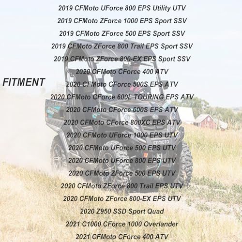 QYMOTO CFMOTO Oil Filter Cover Seal O Ring for UTV ATV CFMOTO Cforce Zforce Uforce 400 500 600 800 900 950 1000 Accessories OEM 0800-014003(4 Pack) - Image 4