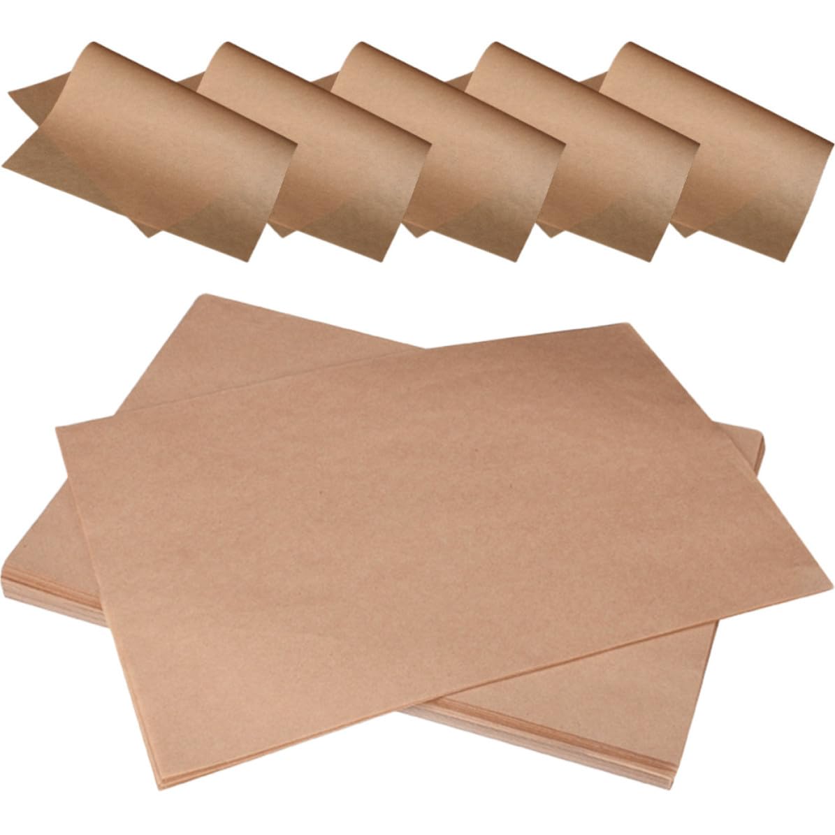 Papel para hornear y freidora de aire que evita limpiar la grasa acumulada