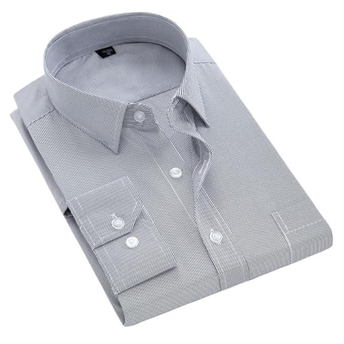 Chemise ample manches longues homme en coton premium à la coupe soignée