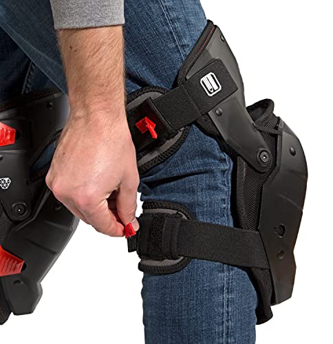 Prolock Impact-Absorbing Gel Knee Pads With Thigh Stabilization, Ideal For Flooring/Roofing, Adjustable (1 Pair) #TOP2