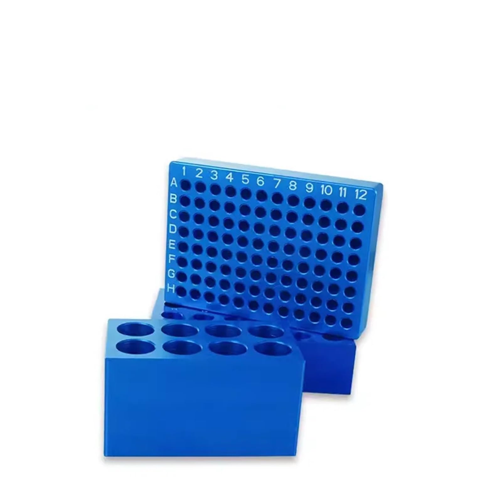 Aluminiowy stojak na rury wirówkowe Stała chłodnica niskotemperaturowa do 96-dołkowych rur wirówkowych, plastikowych, metalowych i aluminiowych