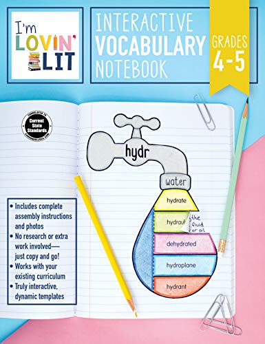 image for Carson-Dellosa I’m Lovin’ Lit – Interactive Vocabulary Workbook,
