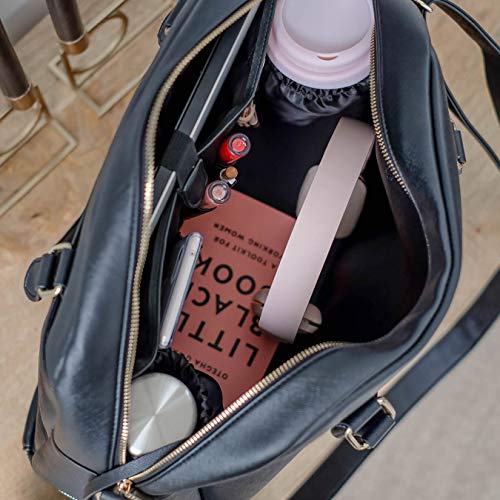 Sac à main noir Stackers pour sublimer vos journées de bureau
