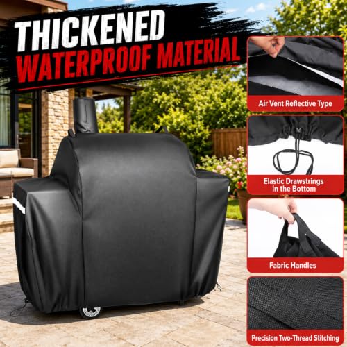 Image of Utheer 600D Grill Cover for Royal Gourmet CC1830S /CC1830W /CC1830M /CC1830SC