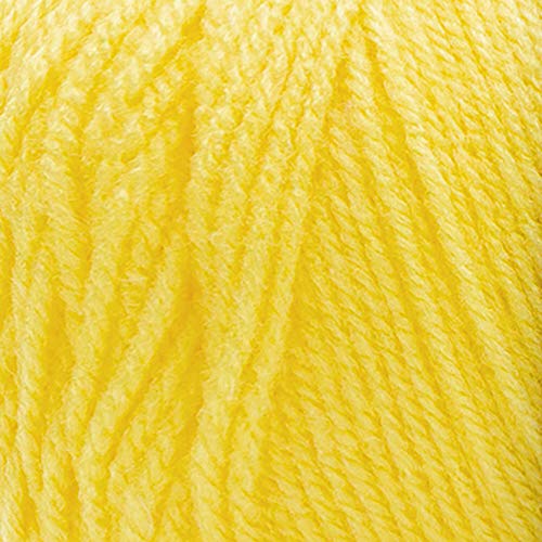 Image of RED HEART Super Saver 3-Pack yarn, BRIGHT YELLOW 3 Pack