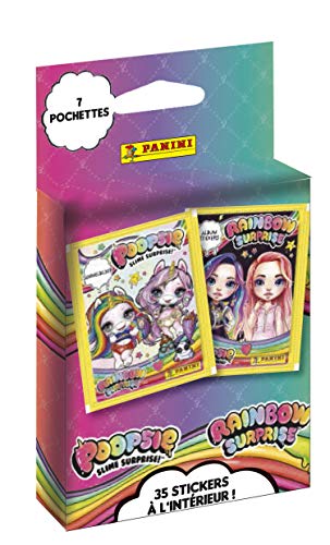 Panini France SA POOPSI, 7 Hüllen Cover