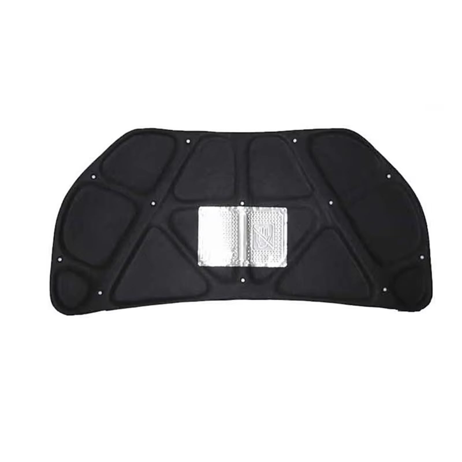 Wtixcrq One Color Engine Heat Cotton Liner Compatible With Hyundai For Elantra Hd Mk4 For Avante 2007 2008 2009 2010 Front Hood Engine Sound Insulation Pad Flame Retardant Mat(1Pcs Aluminum Foil)