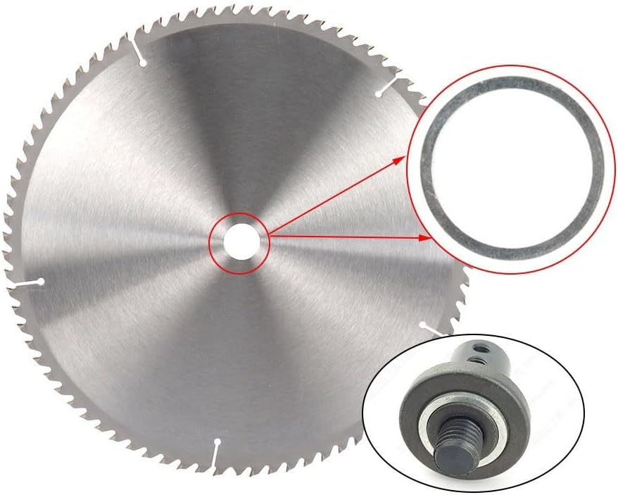 CREAP 16MM-50MM Circular Saw Blade Reducting Rings Conversion Ring Adapter Washer Cutting Disc Inner Hole Adapter Rings (Size : 12.7mm, Color : 20mm)