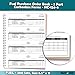 Fuel Purchase Order Book NC-124-3-Fuel - 8.5 x 11 3-Part Carbonless Fuel Purchase Forms, White Canary Pink NCR Fuel PO Book, Black Ink Red Numbering, 200 Forms - Pack of 2