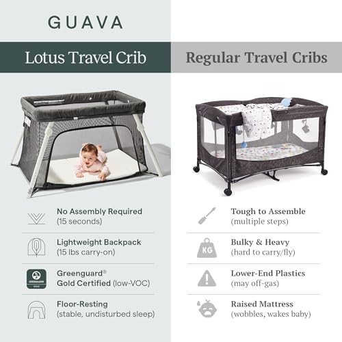 Lotus Travel Crib and Portable Baby Playard
