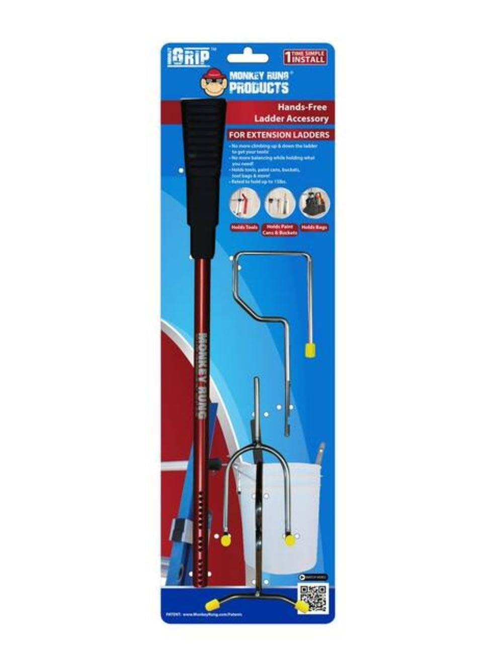 Monkey Grip Ladder Accessory - Stainless Steel Attachments For Extension Ladders - View #9