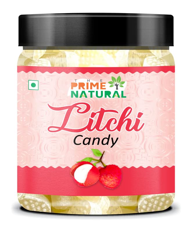 The Prime Natural Litchi Candy Chew Candy Litchi Flavour Litchi