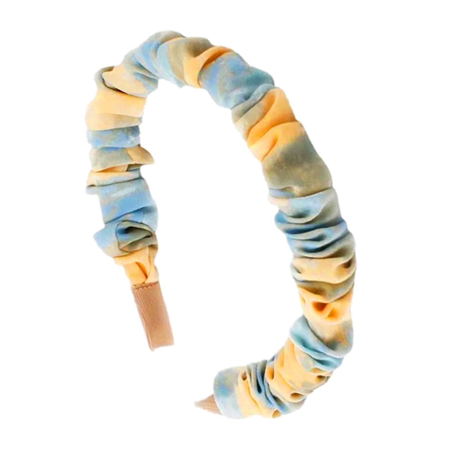 Headbands for Women - Alice Bands Adult Boho Beauty Wide Top Knot Turban Fabric Hairband No Slip Headwear Elastic Hair Hoops Fashion Accessories for Girls 4Pcs - Image 4