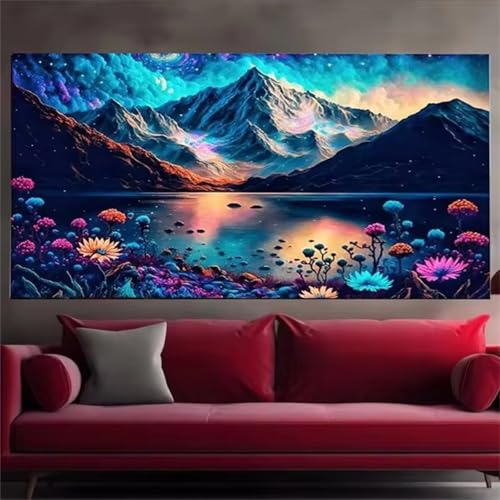 Peinture diamant 5D grand format de qualité supérieure avec broderie carrée Jinmer