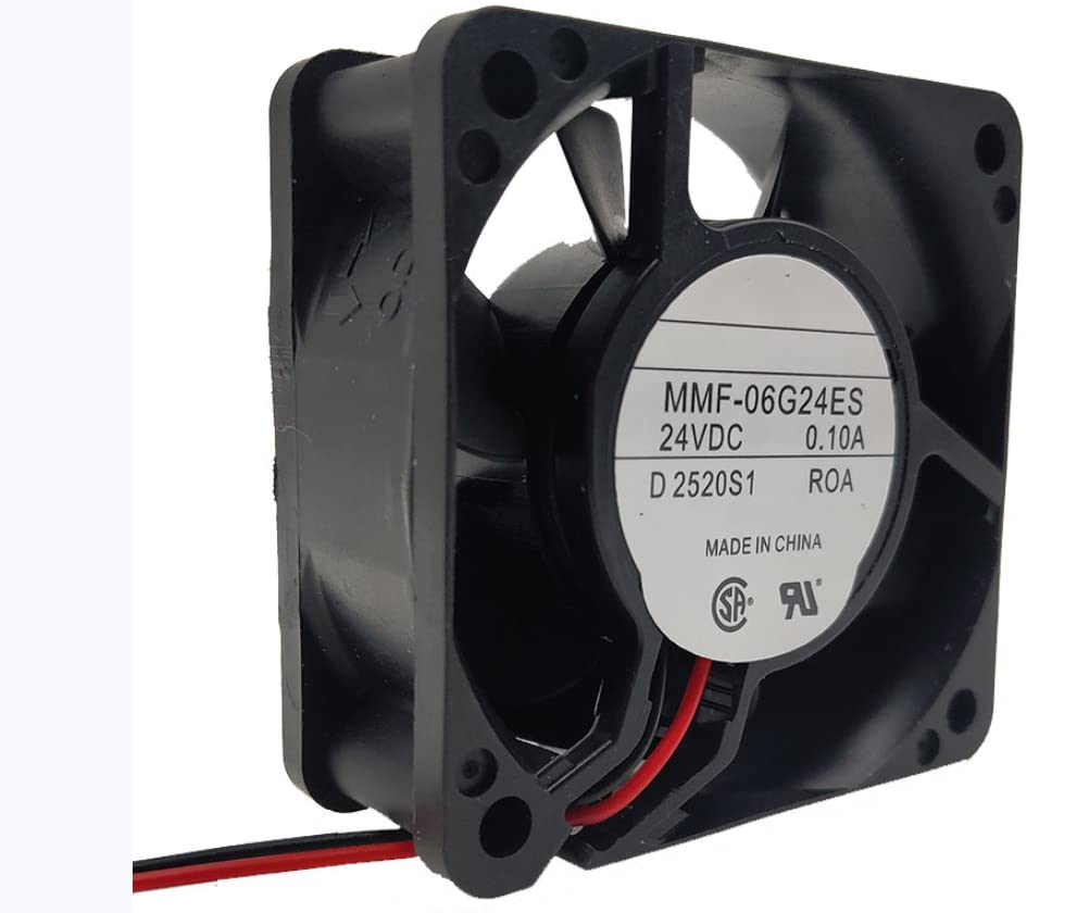 Amazon.co.jp: MMF-06G24ES 24V 0.1A 60X60X25MM 2線冷却ファン