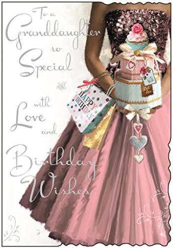 Jonny Javelin Granddaughter So Special Happy Birthday Card