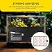 iPower 8x18 Inch Reptile Heat Pad Under Tank Heater, Energy-Efficient & Waterproof Design Terrarium Warmer Mat for Turtles, Lizards, Snakes, 2 Pack