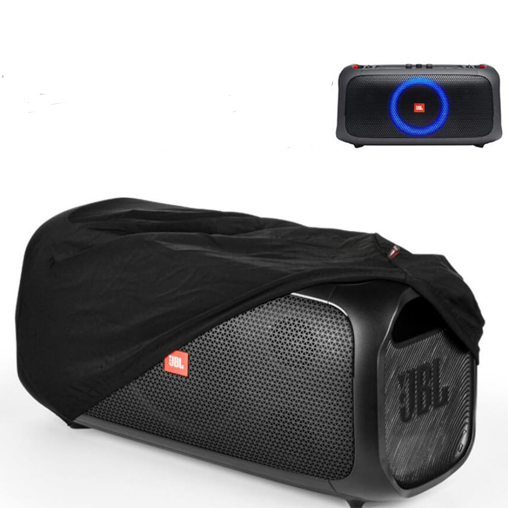 Coyktonty Protective Cover for Smart Speaker dust Cover JBL Partybox On The Go Audio Lycra Speaker Cover Elastic Band Protective Dust Case for JBL
