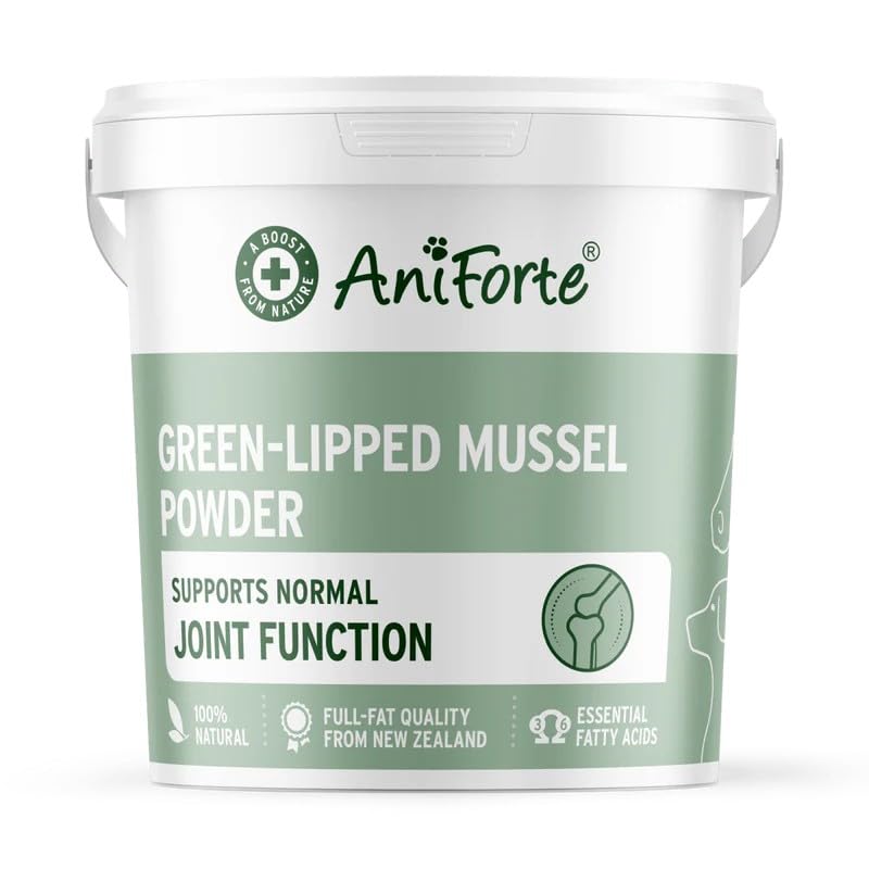 Green Lipped Mussels Powder for Dogs, Cats & Horses (1kg) - Donating Profits to Dog & Cat Rescue