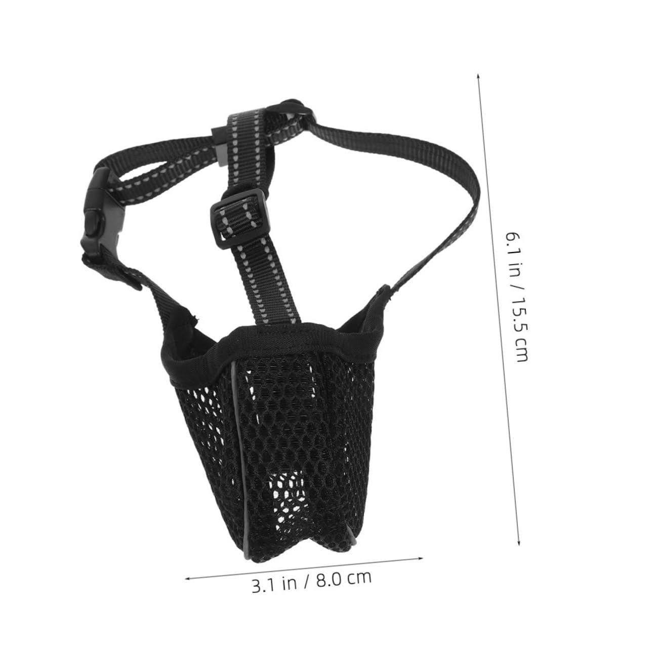 SUPVOX Dog Muzzle Set Soft Mesh Mouth Cover for Dogs Muzzle Face Mask for Cats