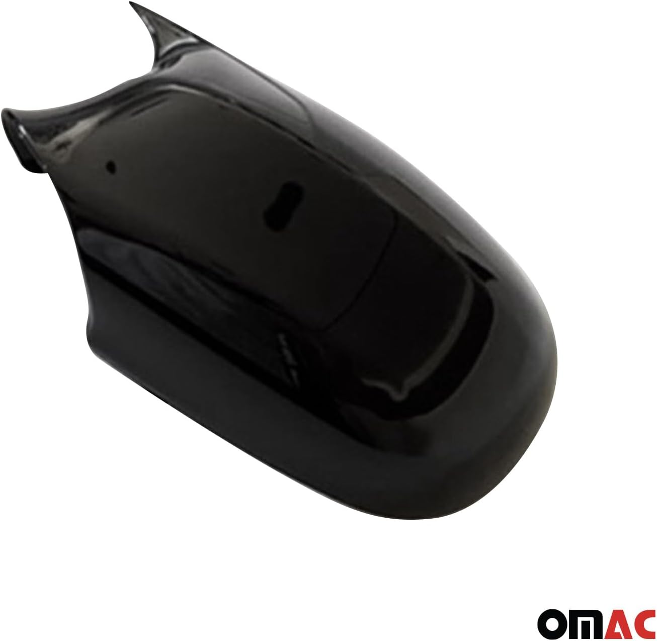 OMAC Side Mirror Cover Caps fits BMW 3 Series E90 E91 E92 2009-2012 ABS Gloss Black
