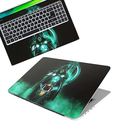 Image of Full Body Laptop Skin Bubble-Free| Laminated| Removable| HD Quality Sticker for Laptops Upto 15.6 Inches Compatible with Hp /Dell /Acer /Lenovo /Asus etc.(DSGN-223)