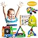 BizyBeez MagStix Sensory Magnetic STEM Toys - Building Set for Kids - 41 pcs - Educational Creative and Imaginative Fun for Boys and Girls Age 3 and up - Hours of Independent Play