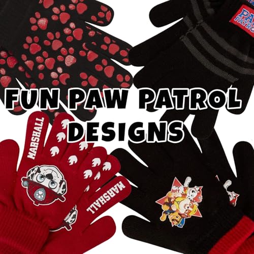 Image of Nickelodeon Boys 4 Pack Mitten or Glove Set: Paw Patrol and Blaze (Toddler /Little Boys)