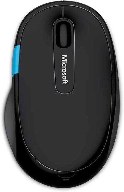 Microsoft H3S-00001 Sculpt Comfort Bluetooth Mouse, Black