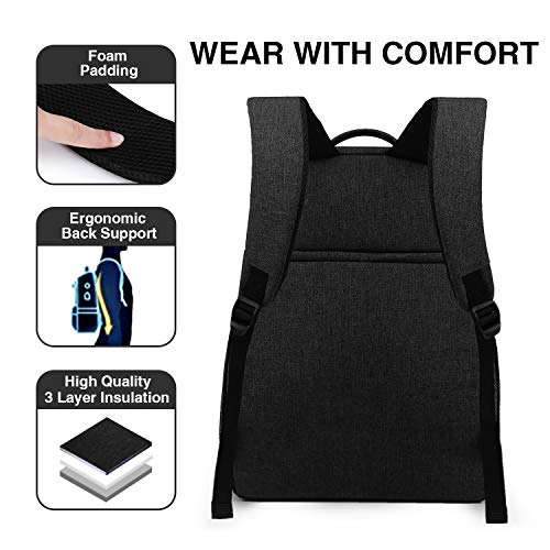 Tourit Insulated Backpack Cooler Leak-Proof Backpack Lunch Box 28 Cans Double Deck Cooler Backpack #TOP5