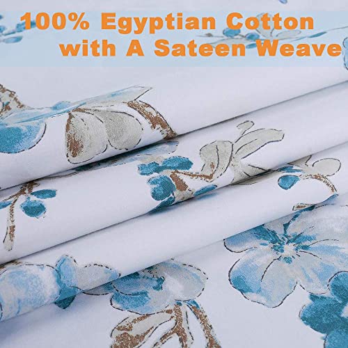 Brandream Duvet Cover King Size Floral Beddding Set Vintage Style Tree Blossom Birds With 100% Egyptian Cotton Quilt Comforter Cover Set thumb #4
