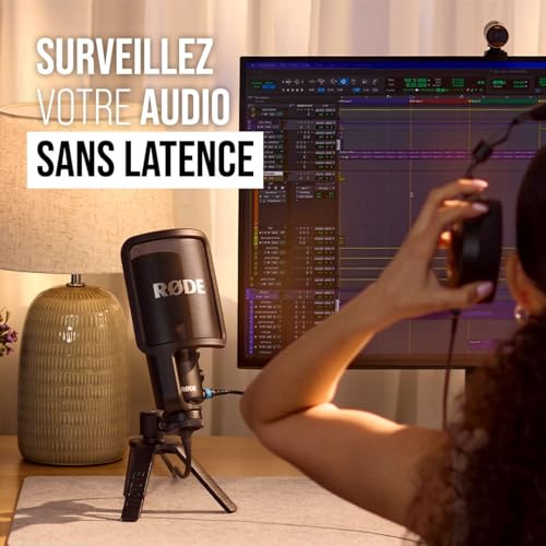 Microphone USB RØDE NT-USB+ capsule à condensateur haute résolution et pack iOS - 3