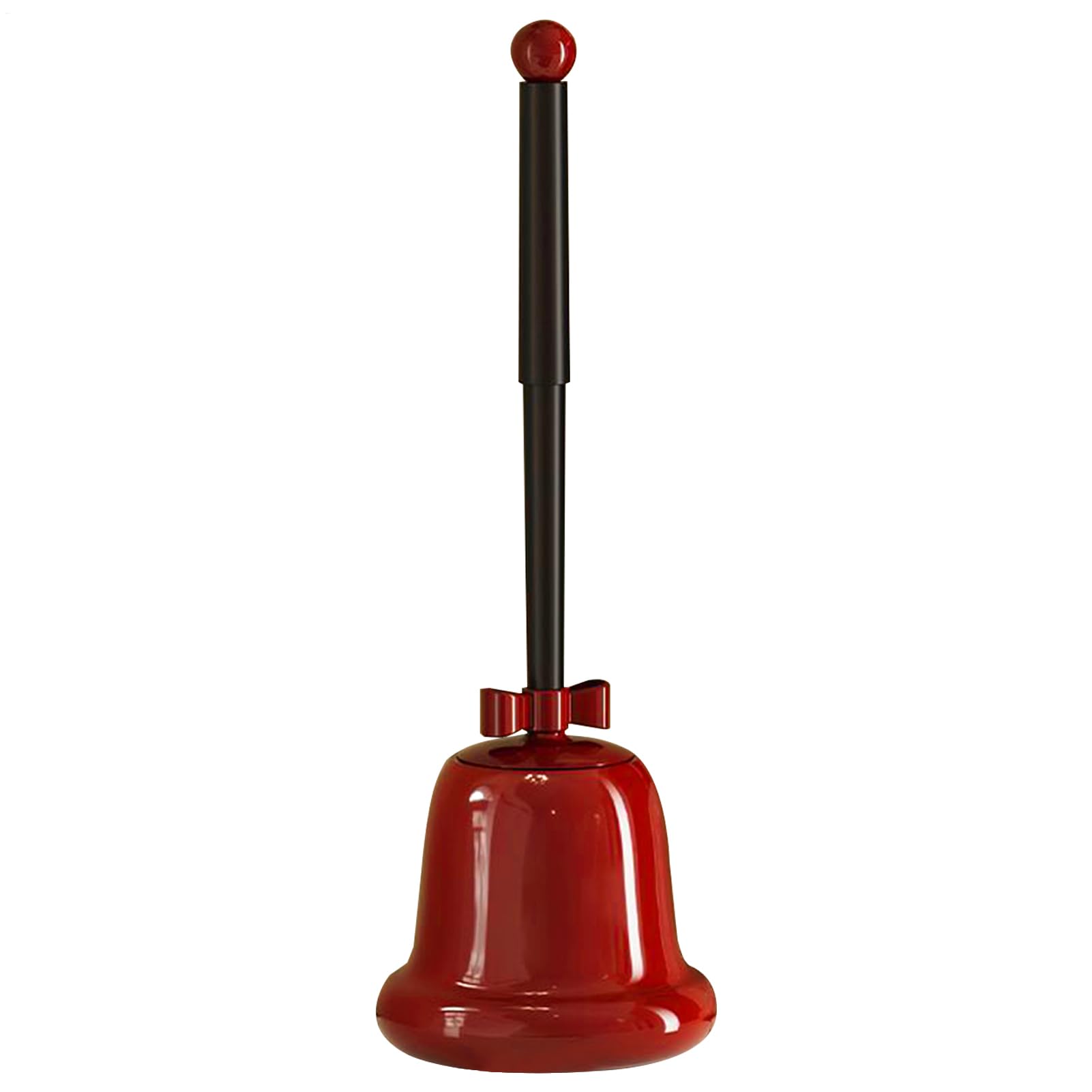 Brosse de toilettes cloche de Noël pour nettoyage WC à domicile et à l'hôtel