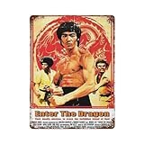 Photo Gallery jkosuerb poster del film "enter the dragon", decorazione da parete, poster in metallo, decorazione moderna per bar, 40 x 30 cm Photo Gallery jkosuerb poster del film "enter the dragon", decorazione da parete, poster in metallo, decorazione moderna per bar, 40 x 30 cm