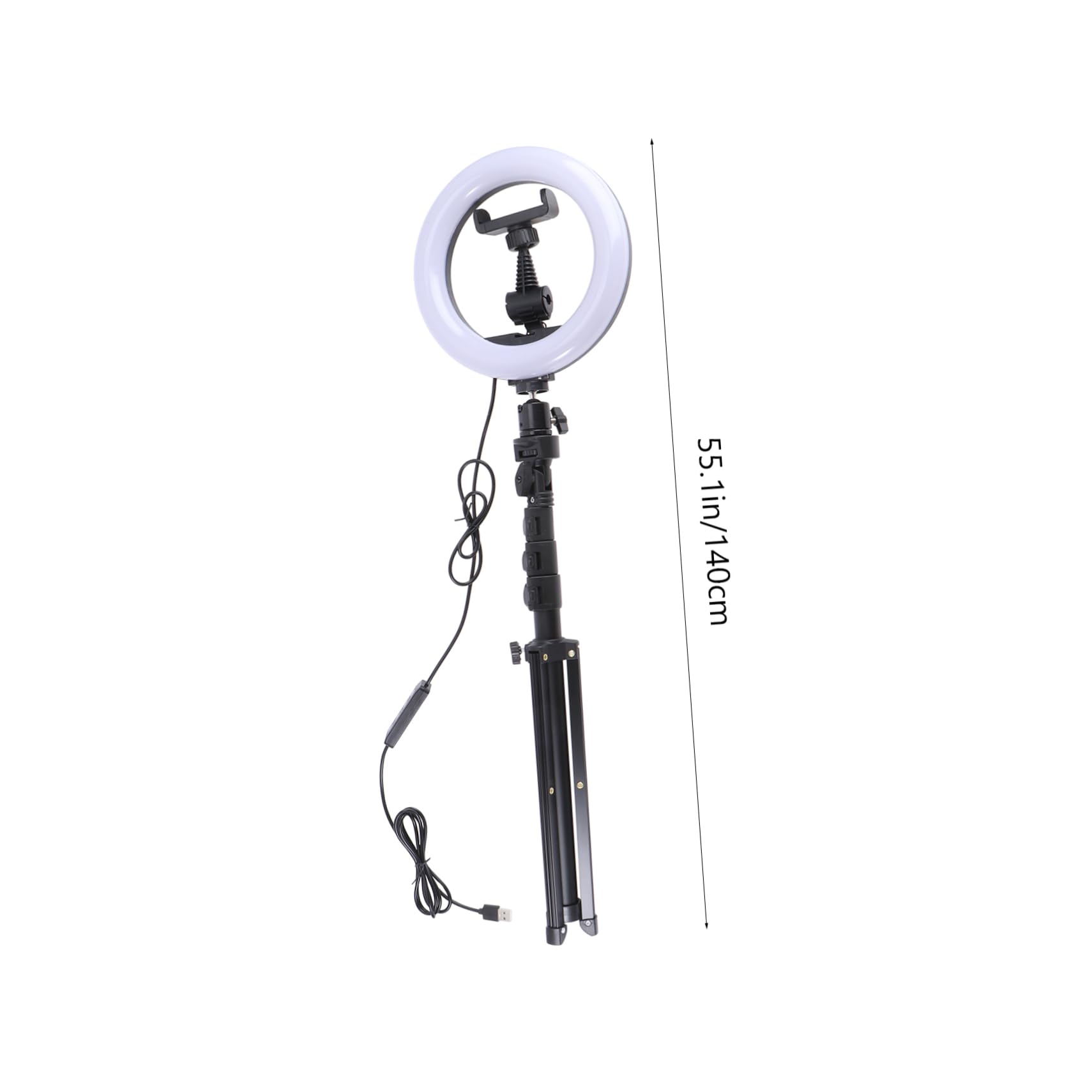 Housoutil 3 Colors Live Broadcast Fill Light 8 Inch Led Ring Lamp Beauty Filling Photography Lighting