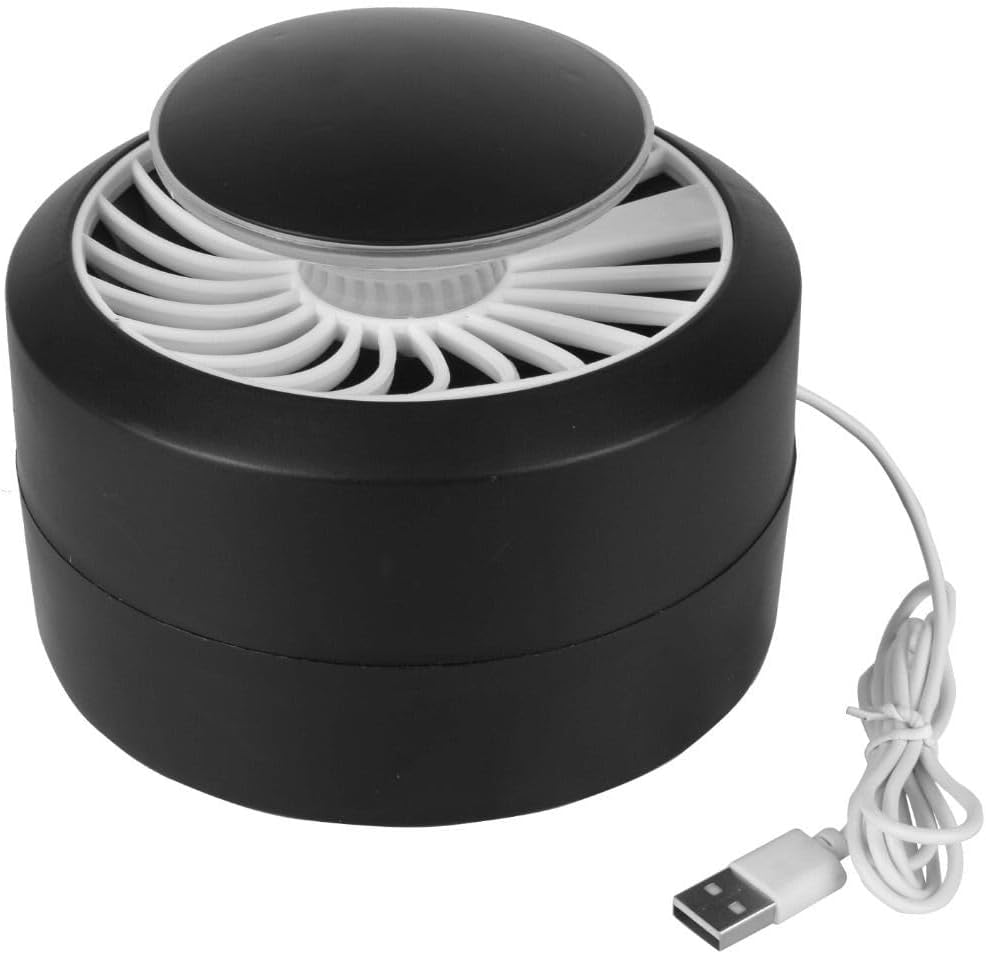 USB Mosquito Killer Lamp 360 Degree LED Insect Trap | Electric Bug Zapper Fly Catcher Machine for Home Bedroom Living Room