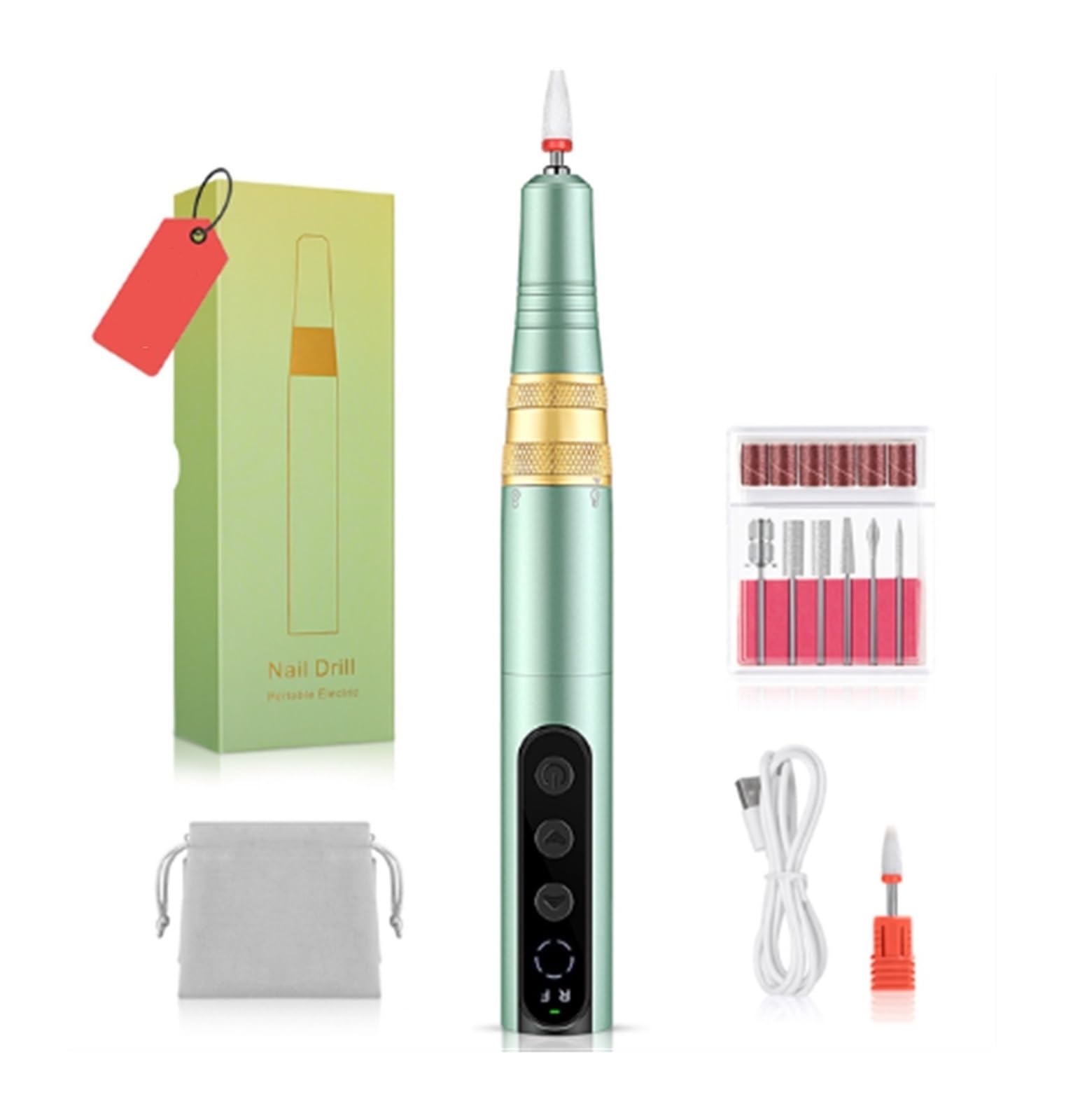 Lima Electrica Uñas, Taladro De Uñas Eléctrico Portátil, Lima Eléctrica Inalámbrica Profesional For Gel Acrílico