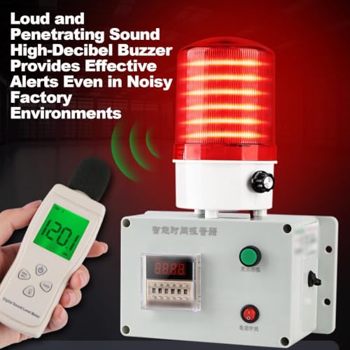 Evite errores de empaque con esta alarma de conteo electrónico programable de 120 dB 6