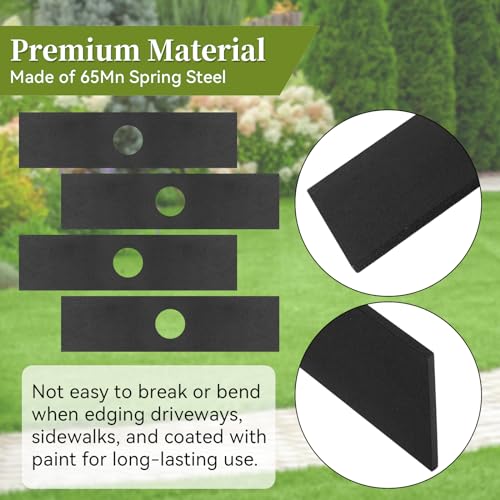 613223 Edger Blades Compatible with Stihl Ryobi Echo Craftsman Troy-Bilt Edgers 7-1/2\" Replacement Blades for String Trimmer Edger Attachment, Replace 720237001, 791-613223B, 4133-713-4102, 4 Pack