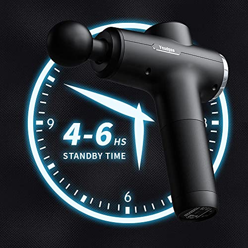 Youdgee Massage Gun Deep Tissue For Muscles, Back, Neck, Shoulder, Leg Pain Relief – Percussion Massage Gun For Athletes Body Massager Tool #TOP6