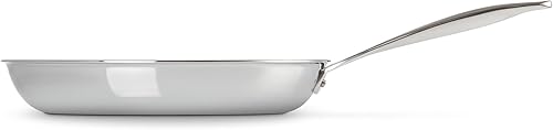 Miniatura 8 de Le Creuset Sartén de acero inoxidable de tres capas de 10"